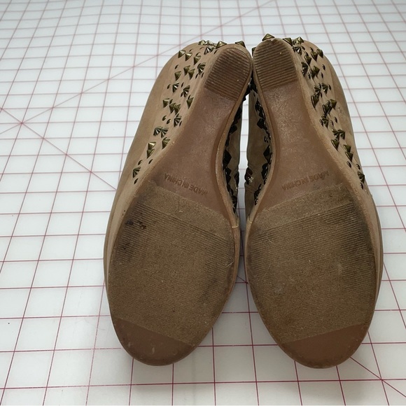 Womens camel color booties size 6 - Picture 5 of 6